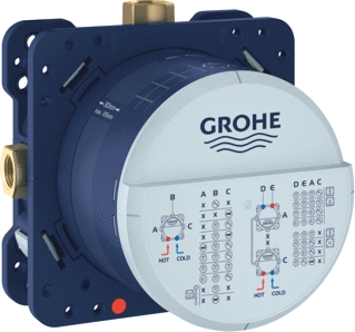 Inbouwmengkraan Rapido smartbox inbouwdeel (Grohe)